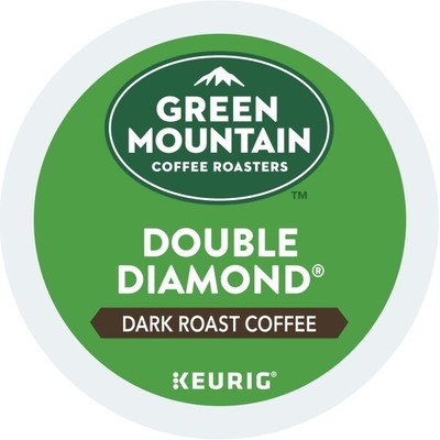 Green Mountain Coffee Double Diamond, Keurig K-Cup Pod, Dark Roast, 96 Count