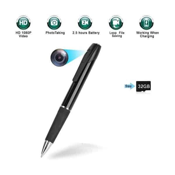 Hidden Cam Pocket Pen Camera 1080P HD 32GB Mini Video Recorder DVR Security USB - Image 32