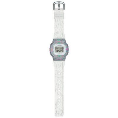 Pre-owned Casio Gm-s5640gem-7jr G-shock 40th Anniversary White Adventurer's Stone Gm-5640gem-7