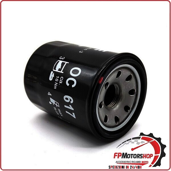 FILTRO OLIO PER MOTO YAMAHA FJR 1300 00>13 MAHLE OC617