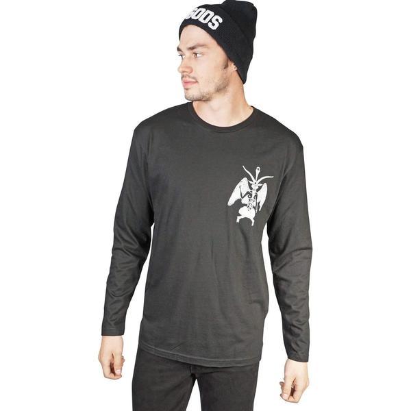 

Мужская футболка с рисунком Devil Ls Lip Service, Black