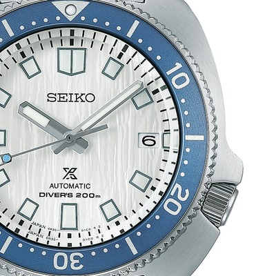 Pre-owned Seiko Prospex Diver Scuba Save The Ocean Sbdc169 White Men's Watch In Box