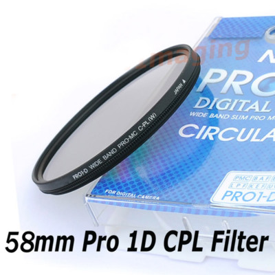 Nicna 58mm Pro 1D Slim CPL Polarizing Digital Filter Canon Sigma Nikon Sony