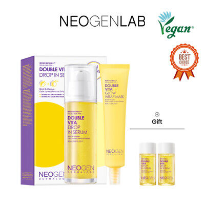 NEOGEN] Double Vita Drop in Serum 50ml / 1.69oz & Glow Wrap