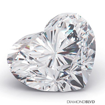1.14 Carat H/SI1/Ex Cut Heart Shape AGI Earth Mined Diamond 6.84x7.65x3.54mm