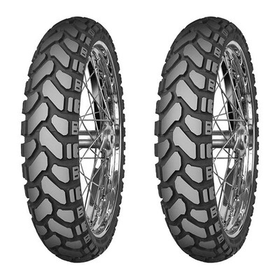 TYRE PAIR MITAS 110/80-19 59T E-07+ DAKAR + 140/80-18 70T E-07+ DAKAR M+S