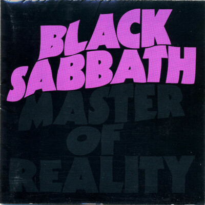 BLACK SABBATH Master Of Reality 1971年国内盤 BLACK SABBATH Master Of Reality 1971年国内盤