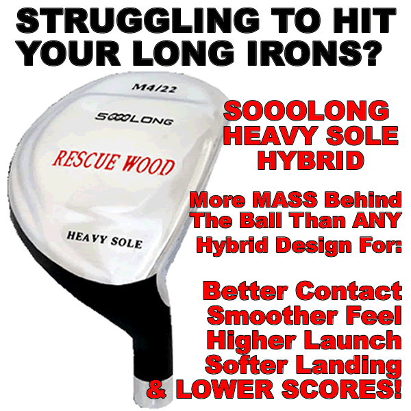 #1 3 SET HEAVY SOLE HIGH LAUNCH PGA DISTANCE HYBRID IRON WOODS 3 4 5 LOWER SCORE