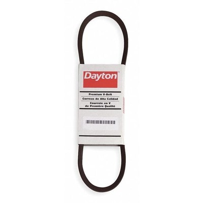 Dayton V-Belt,4L390,39in 4L390 Dayton 4L390 190735328897 Fabric Cover, Rubber