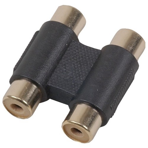 RCA INLINE CONNECTOR 2 Pk AH210R Cable Theater Audio Cables Interconnects