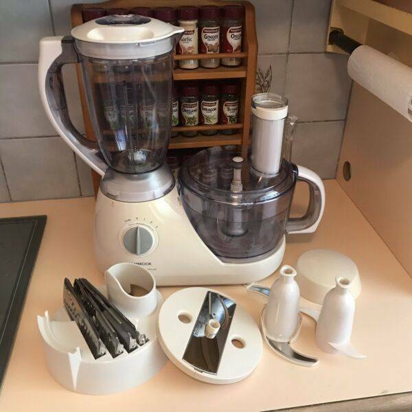 KAMBROOK FOOD PROCESSOR DELUXE COMBO WITH BLENDER EUC | Blenders