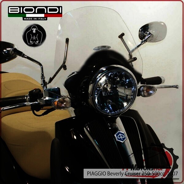 CUPOLINO PARABREZZA SCOOTER PER PIAGGIO BEVERLY 250/500 2007> BIONDI 8061212