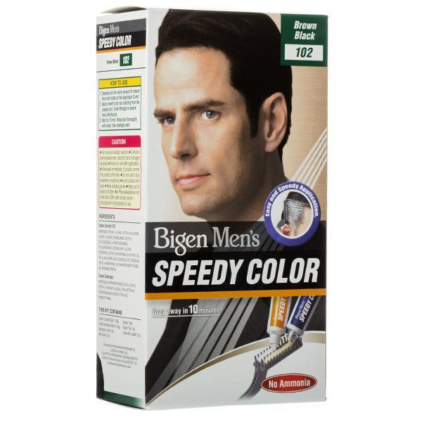Bigen Men S Speedy Hair Color Shade 102 Brown Black 40g 40g No
