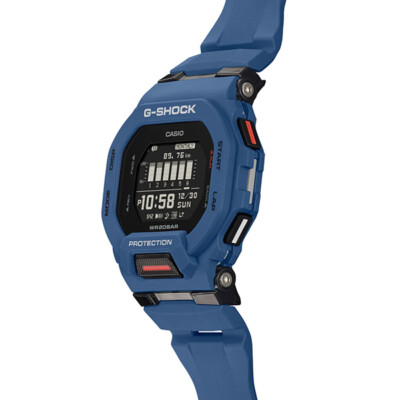 Pre-owned G-shock Casio  G-squad Gbd-200-2jf Men's Watch Bluetooth Digital Blue 2021
