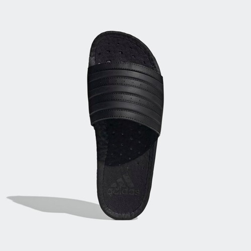 Pre-owned Adidas Originals Adidas Adilette Ultra Boost Slide Sandal Triple Black Eh2256 Men's 12 ?sold Out