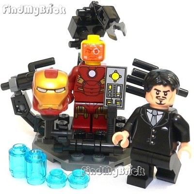 Bm114agrm Lego Iron Man War Machine Suit Rhodey Minifigure