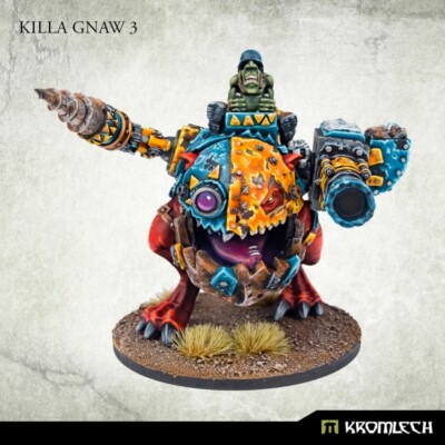 Killa Gnaw 3 -Kromlech Ork Squig Rider Gretchin Snagga Squighog Boyz Grot