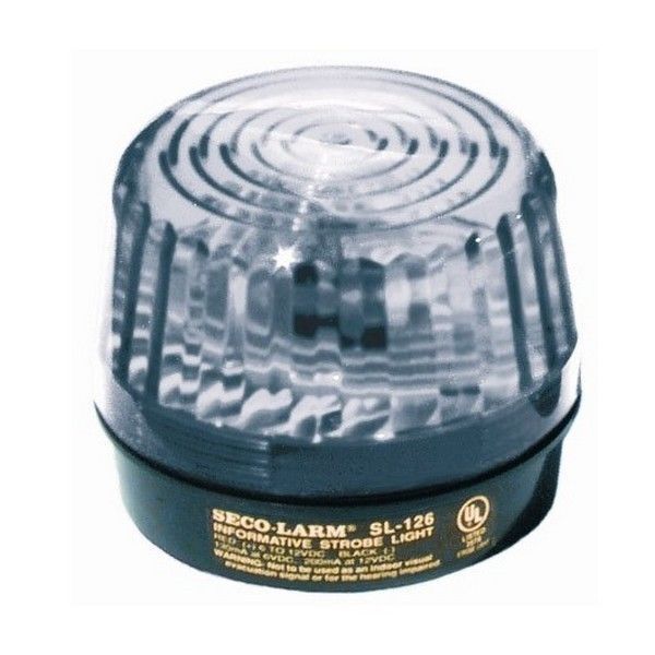 Brand New Seco-Larm 82-13851 Clear Security Strobe Light