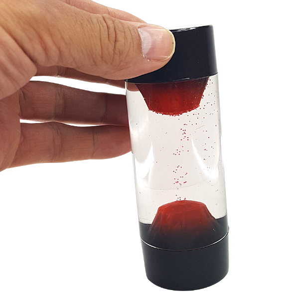 Volcano Double Water Tower Visual Sensory Fidget Toy Liquid Motion