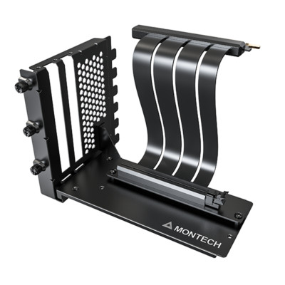 MONTECH VGM 2 VGM2B Vertical GPU Mounting Kit Black