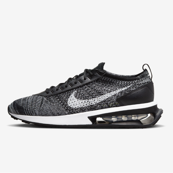 

Nike Air Max FlyKnit Racer Shoes (DJ6106-001), черный / белый, Expeditedship, Black / hyper royal, Nike Air Max FlyKnit Racer