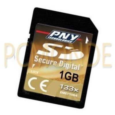 PNY 1 GB 133X High Speed SD Secure Digital Card