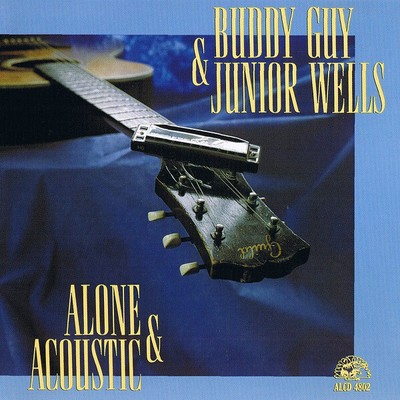 Buddy Guy & Junior Wells - Alone & Acoustic (CD, Album) (Very Good Plus (VG+)) -