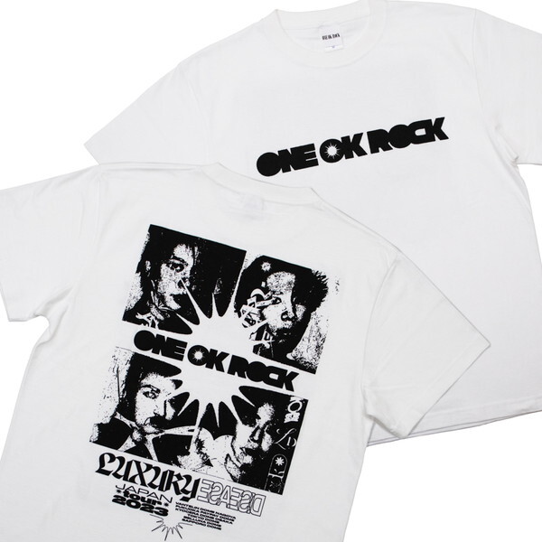 ONE OK ROCK Tシャツ LUXURY DISEASE ONE OK ROCK 2023 LUXURY DISEASE JAPAN TOUR Official T-shirt