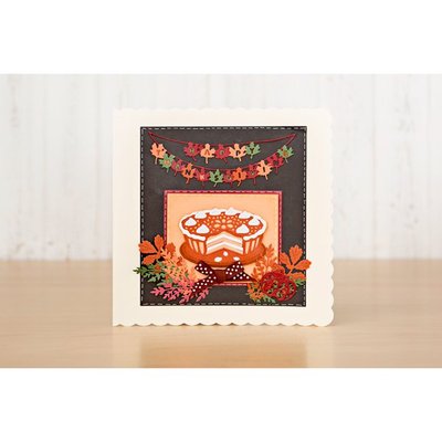 TATTERED LACE Cutting Die - PUMPKIN PIE - Thanksgiving