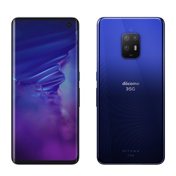 DOCOMO FUJITSU ARROWS 5G ANDROID PHONE UNLOCKED MADE IN JAPAN NAVY BLACK  F-51A : купить с доставкой из США, цена 87 247 руб - (284036065194)