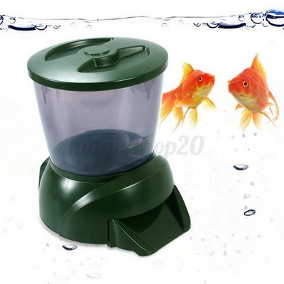 4,25L Automatisierte Futterautomat LCD Futterspender für Aquarium Fischtank