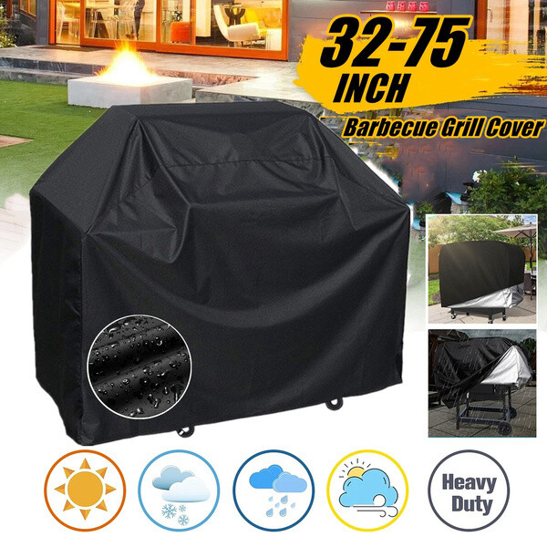 Outdoor Camping BBQ Grill Cover Heavy Duty Stove Protection 