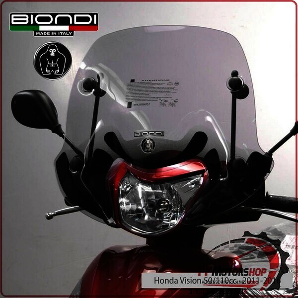 CUPOLINO PARABREZZA SCOOTER PER HONDA SH 300 2011>2014 BIONDI 8061235