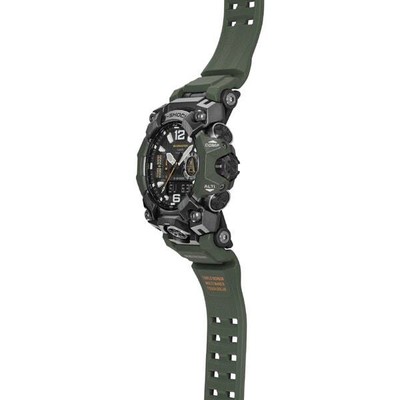 Pre-owned Casio G-shock Master Of Series Mudmaster Gwg-b1000-3ajf Bluetooth Khaki