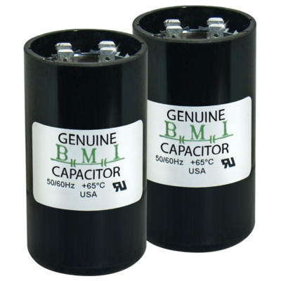 (2) PACK , 124-156 MFD uf 110-125 VAC Round Electric Motor Start Capacitor � USA