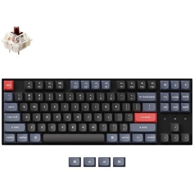 Keychron K8 Pro Backlight Mechanical Keyboard Gateron G Pro Brown Switch New