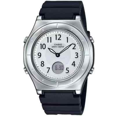 CASIO Wave ceptor LWA-M145-1AJF White Radio Solar Women's Watch New in Box JAPAN