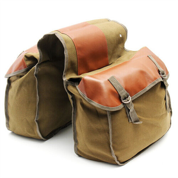 Motorcycle Saddle Bags Throw Over Panniers Travel Expandable Saddlebag Storage: 3 - 5 Days Free Delivery Only UK