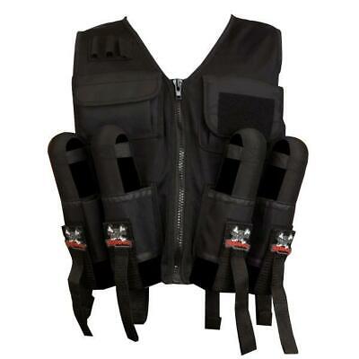 Maddog Lightweight Paintball Sport Vest Black Milsim