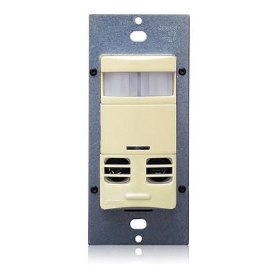Leviton Occupancy Sensor PIR Ultrasonic Wall Switch 120 277V Ivory