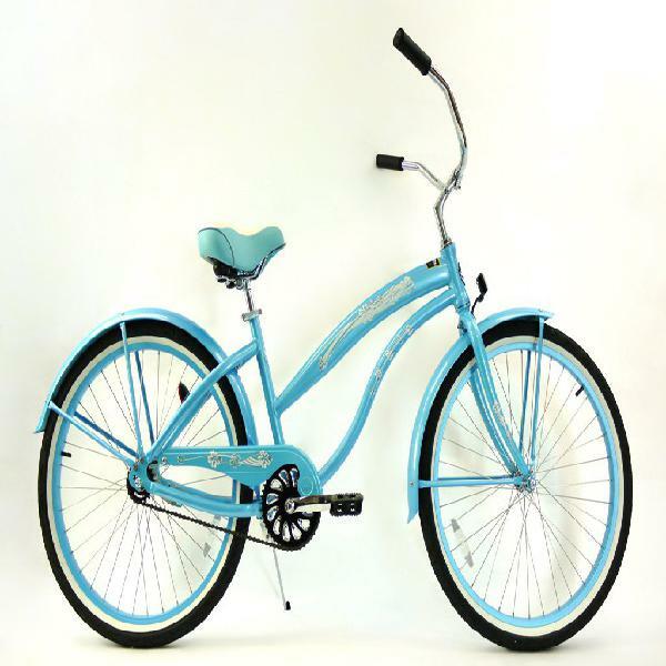26" GreenLine Women's Ladies Single Speed Aluminum Beach Cruiser Bike Bicycle