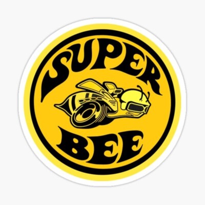 2-PACK SUPER BEE RAT ROD HOT ROD  RAT FINK  STICKER VINTAGE RACING TOOLS GUNS