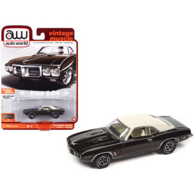 1969 Pontiac Firebird  Brown **RR** Auto World Premium 1:64
