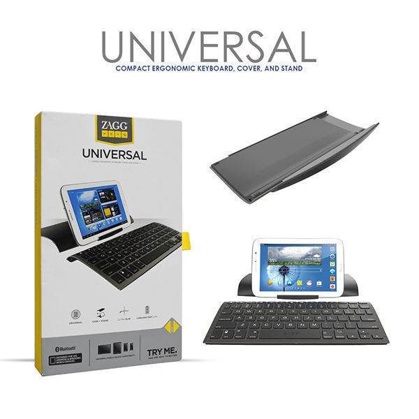 Lector de libros electrónicos y Tablet Universal marca ZAGG Estuches, Fundas y teclado Folios