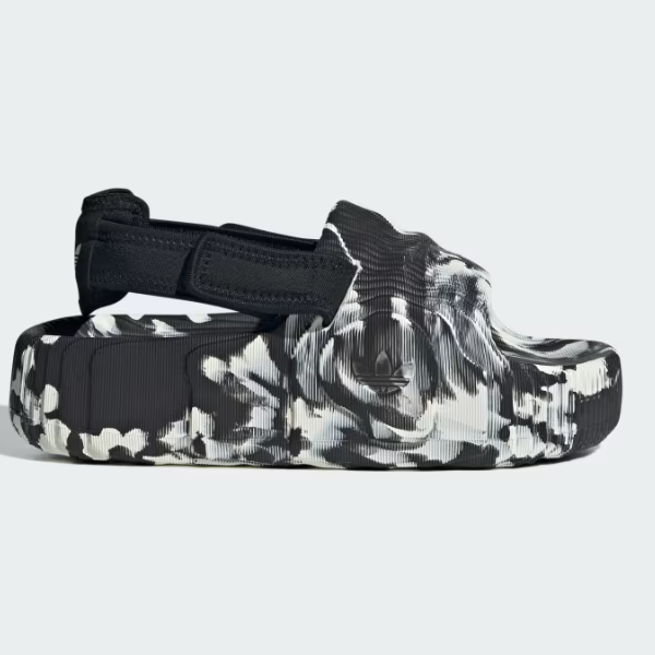 Женские кроссовки Adidas Adilette 22 XLG Core Black/Off White - IE5650 Expeditedship