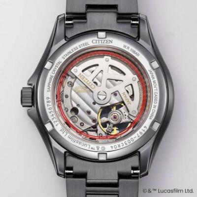 Pre-owned Citizen Collection Np1015-66e Darth Vader Limited Edition Men Automatic Watch