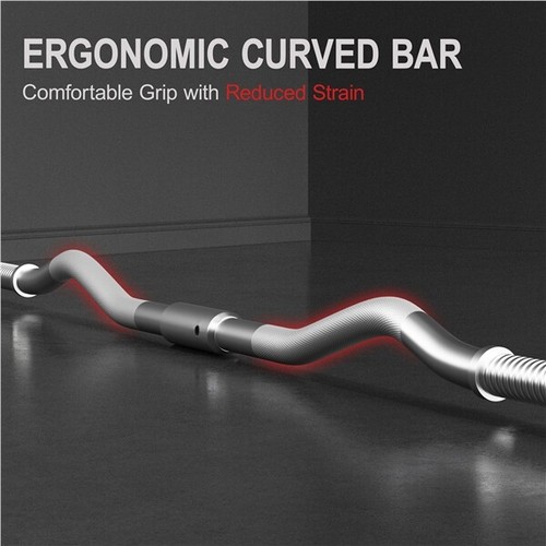 44lbs Weights Barbell Weight Set Weight Set for Home Gym Curl Bar with Weights