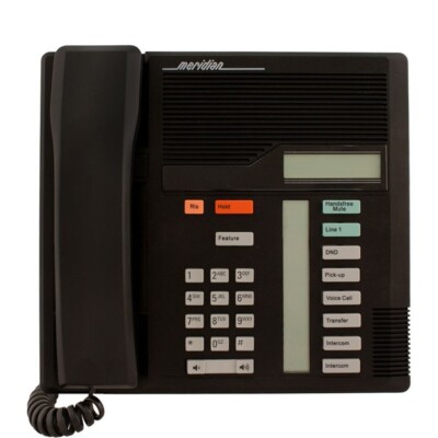 NORSTAR NORTEL AVAYA M7208 REFURBISHED BLACK PHONE - excellent condition