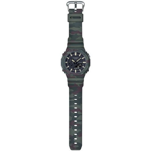 Pre-owned Casio Gae-2100we-3ajr [g-shock Wilderness Adventurer Image Model Rubber Band]