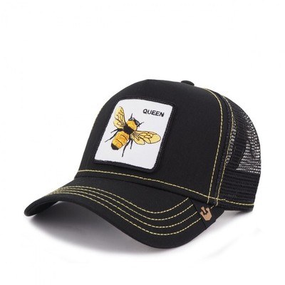 

Шляпа Honeycomb GOORIN BROS Animal Farm Trucker Hats Queen regina N, Черный